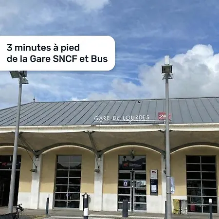 Apartment Atypique Avec Terrasse Lourdes